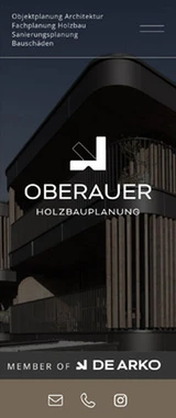 Ein Ausschnitt des Webauftritts von